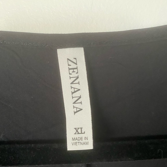 Black V Neck Dress - Picture 5 of 5